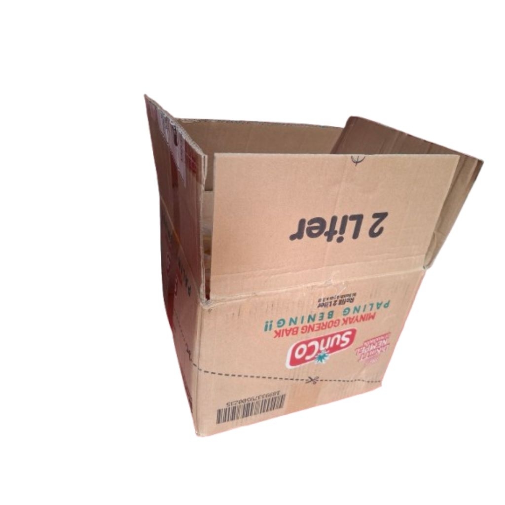 Kardus Sunco dus bekas minyak sunco