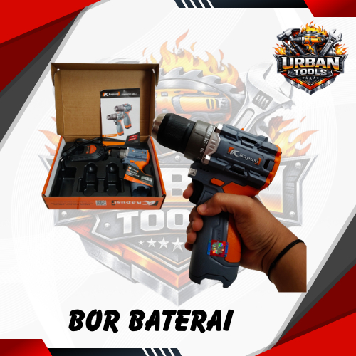 KAPUSI BOR BATERAI K-6874 CORDLESS DRILL BATERAI TERPISAH - BATERAI 1.9 AH K-00005