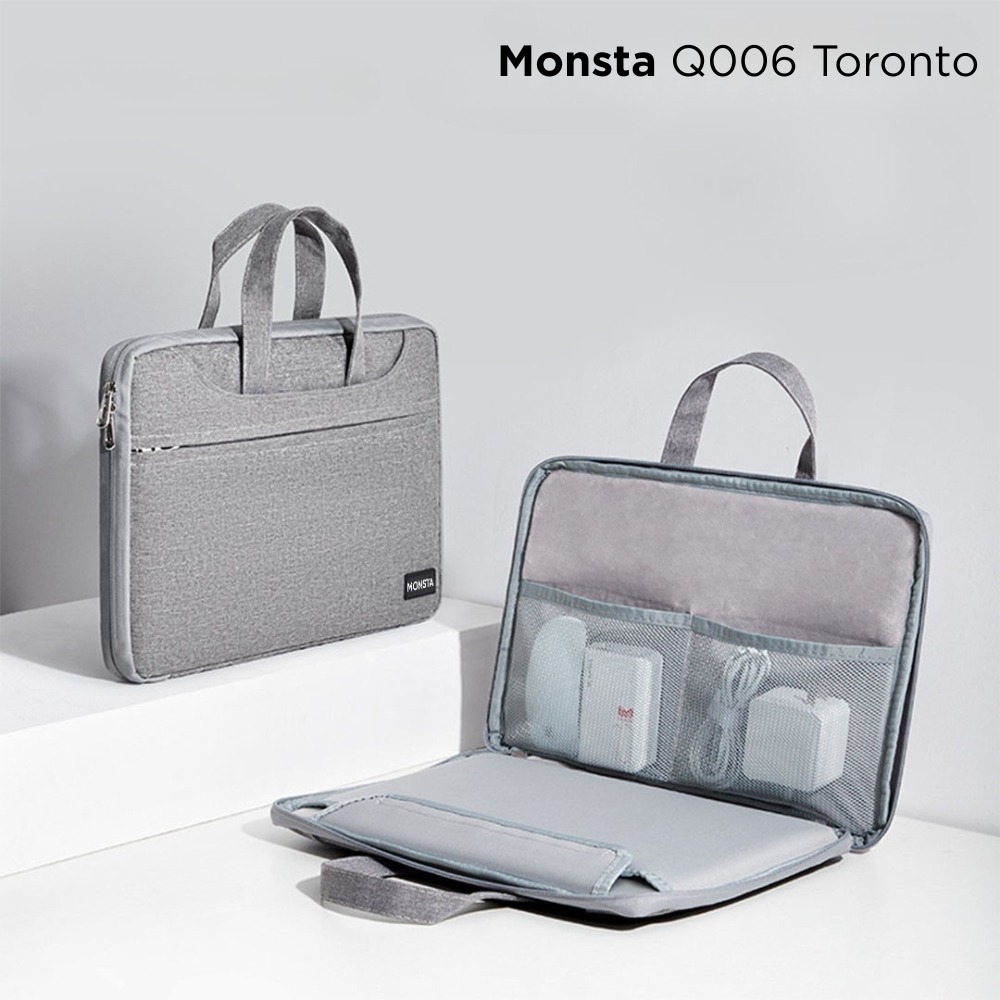 Monsta Laptop Organizer - Tas Laptop/Pelindung Laptop/Tas Ipad/Tas Tablet/Samsung/Waterproof/Sleeve 