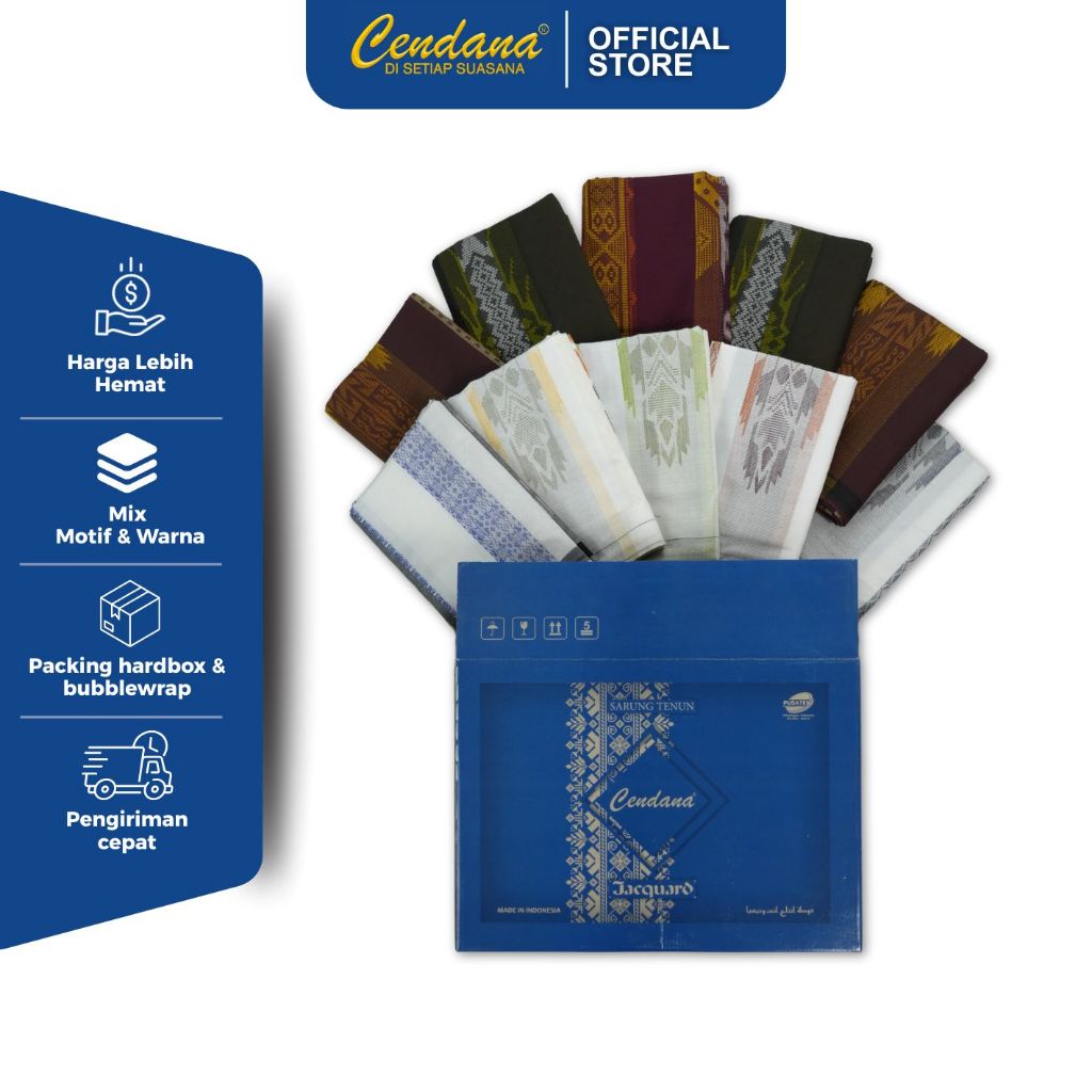 Bundling Sarung Cendana Jacquard
