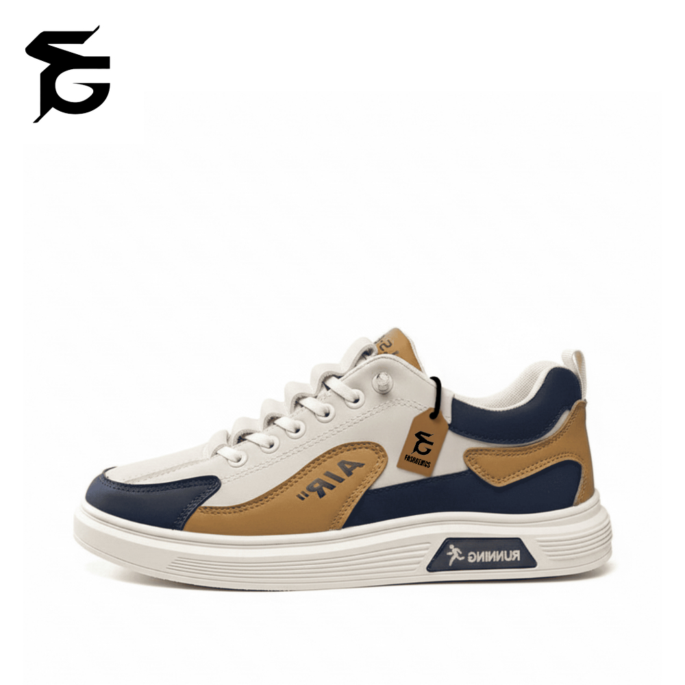 Fashgenics Sepatu Sneakers Toyohashi Putih Kets Pria Wanita Kasual Ringan Kekinian Snekers