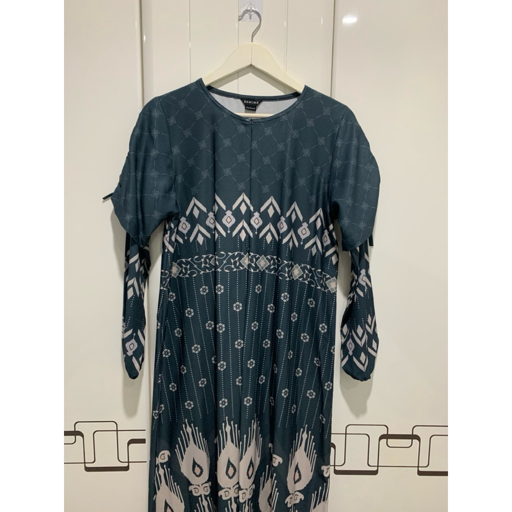 Rona tunik indigo