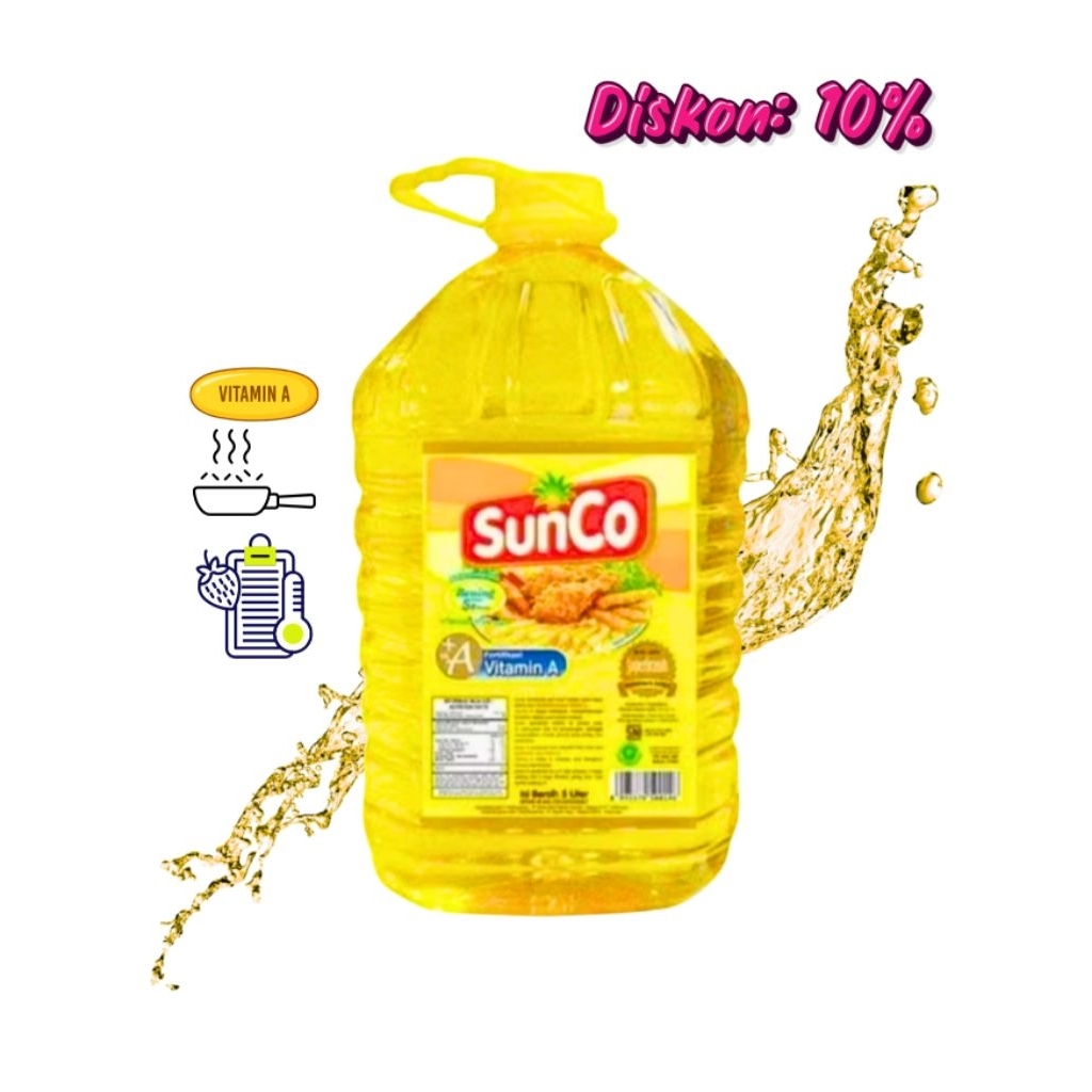 MINYAK GORENG SUNCO 5 LITER