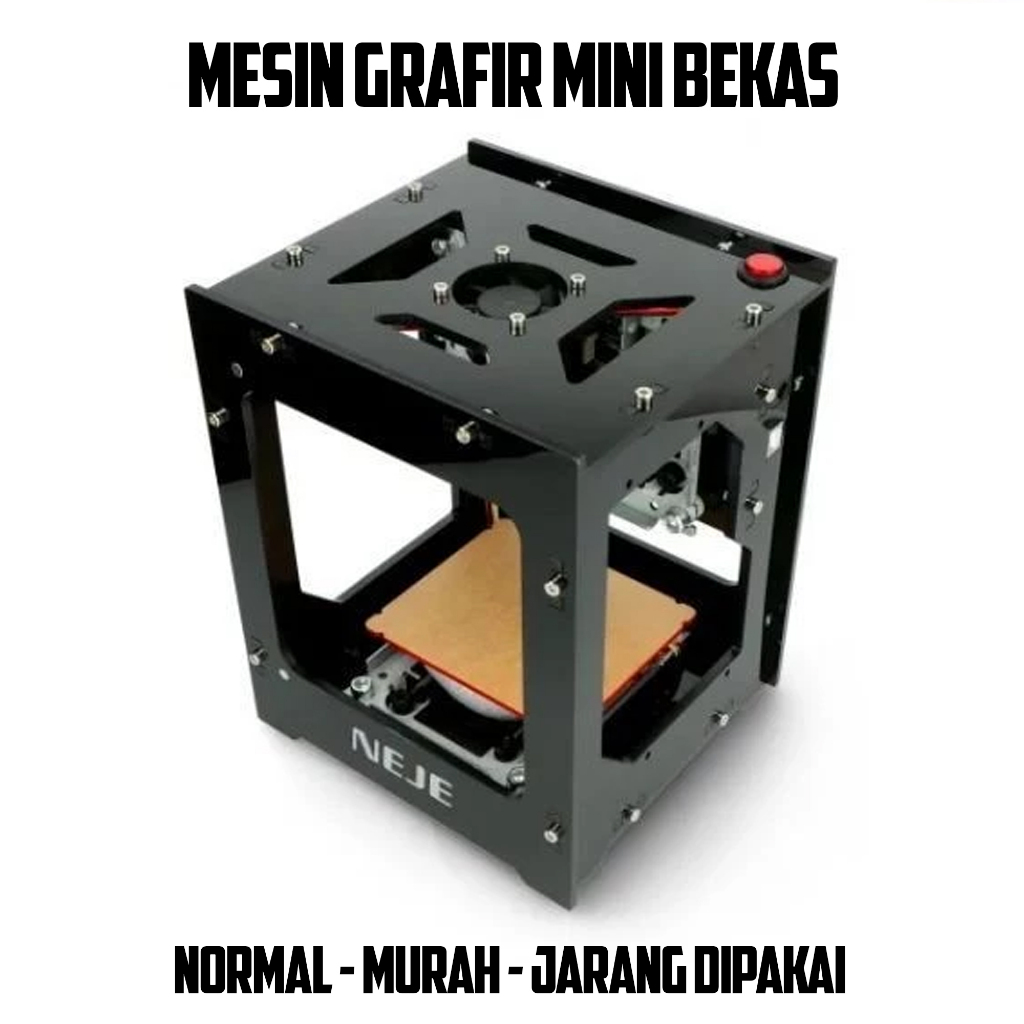 MESIN ENGRAVER LASER GRAFIR NEJE KZ 3000 BEKAS / JARANG DIPAKAI