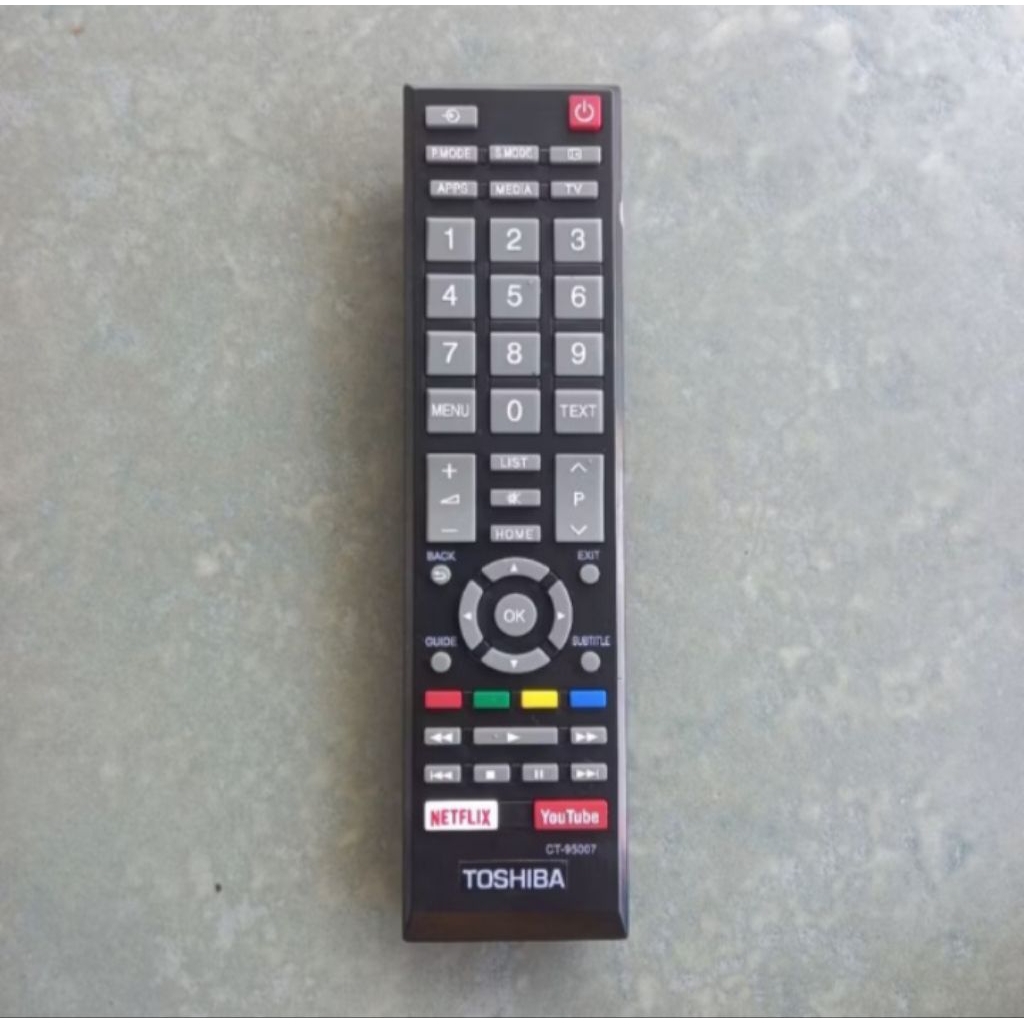 REMOTE TV NETFLIX TOSHIBA SERI CT-95007