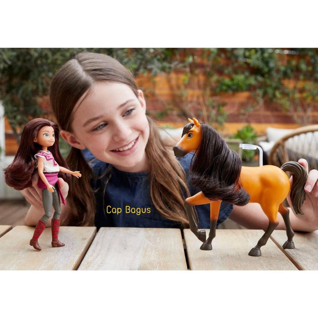 Mattel Dreamworks Untamed Spirit Horse Lucky Doll Teenage Size Barbie Boneka Original Asli Untame Lu
