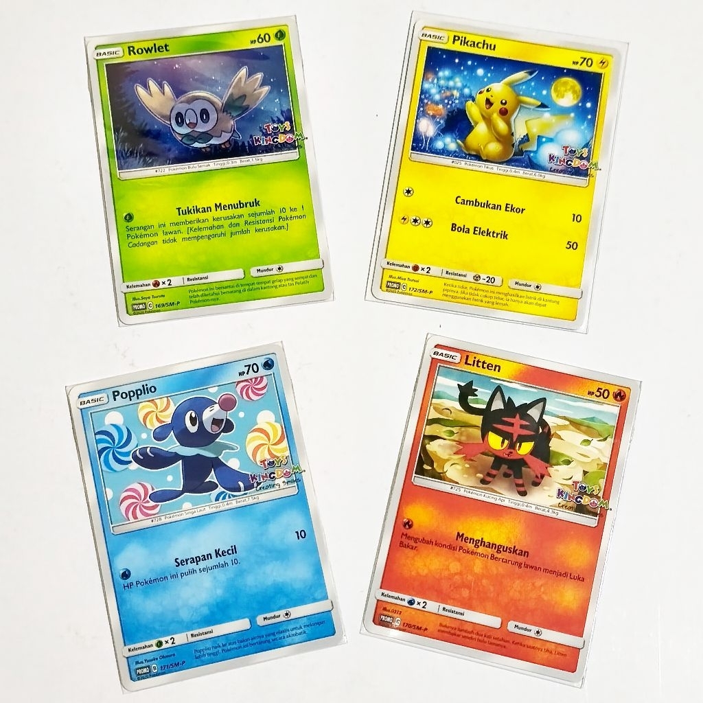 Kartu POKEMON Indonesia - Promo TOYS KINGDOM