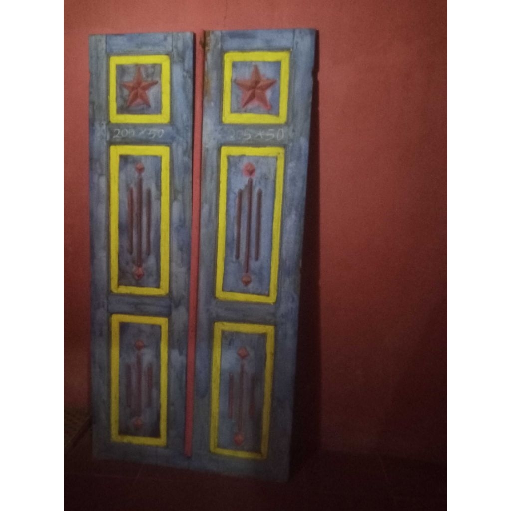 pintu kuno jati jumbo bongkaran rumah