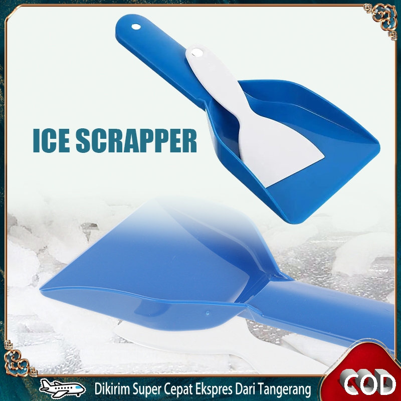 2 Barang ICE SCRAPPER Profesional Pembersih Es dan Frost/Alat Pembersih Bunga Es Pada FREEZER