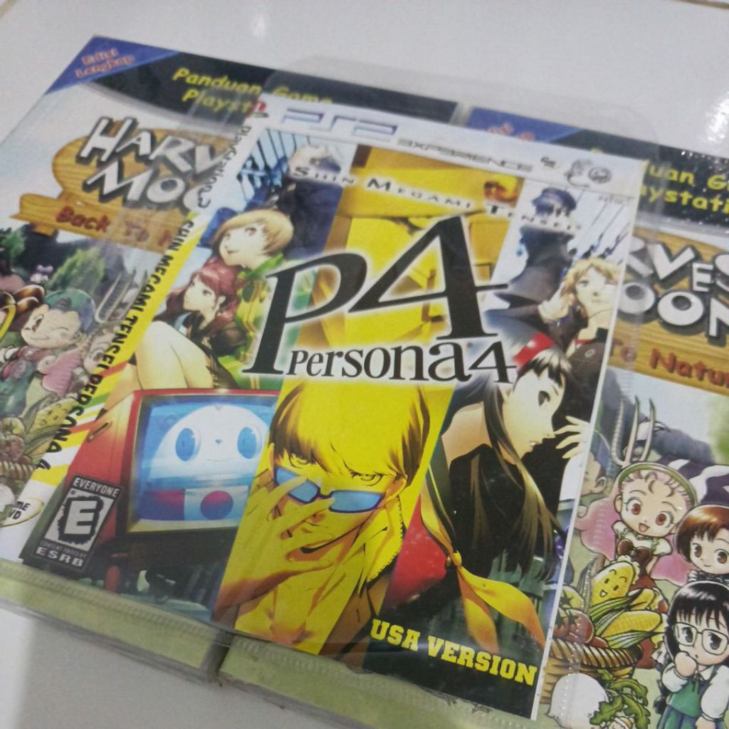 Kaset PS2 PERSONA 4 Copy Pabrik