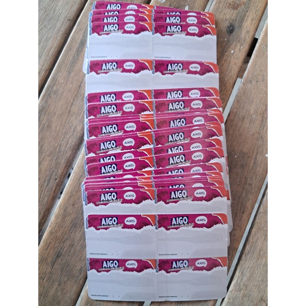 Voucher Kosong Axis Wilayah Aceh Sumbaagut Nasional