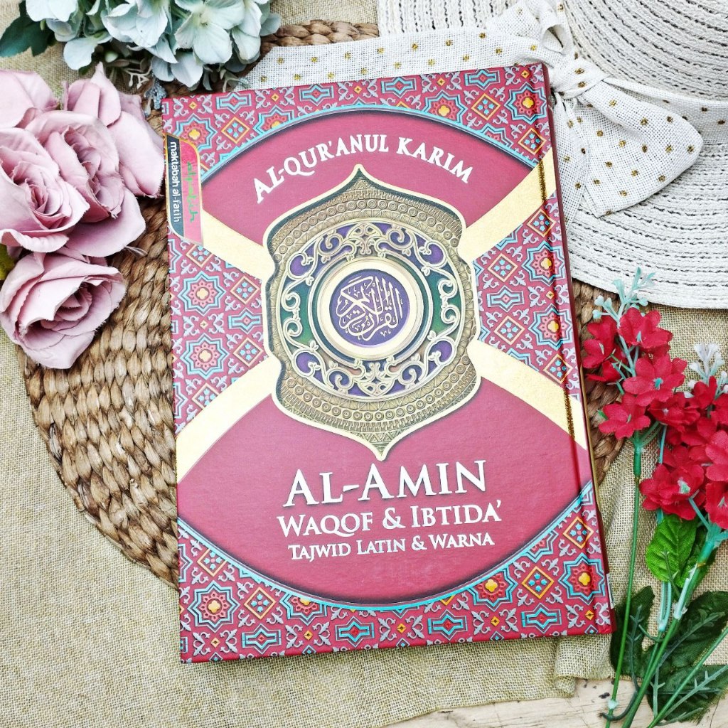 Al-Quran Al-Amin Waqof Dan Ibtida Tajwid Latin Warna A4