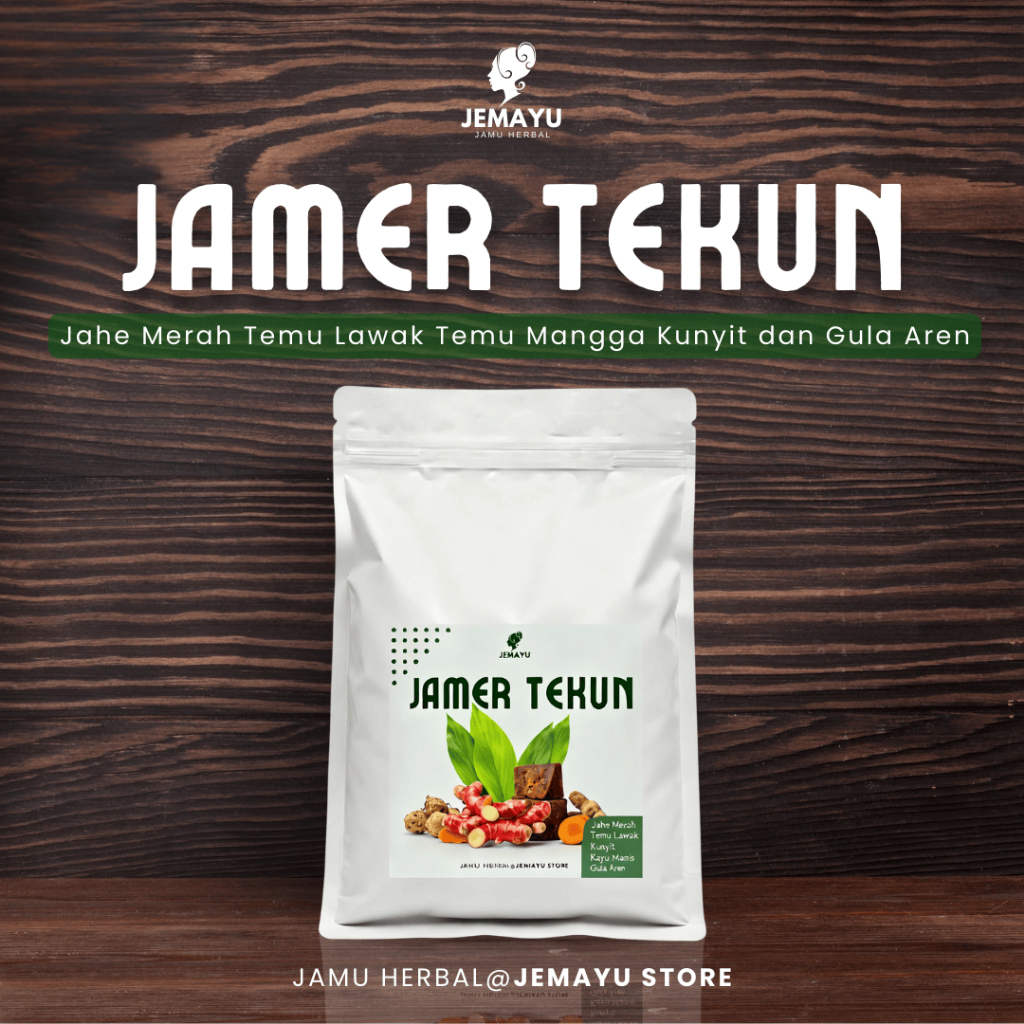 Jamu Jahe Merah Kunyit Temulawak Gula Aren Bubuk Murni Jamu Sehat Asam Lambung