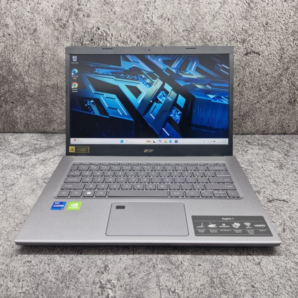 ACER ASPIRE 5 A514-55G CORE I5 GEN 12 RAM 16GB NVIDIA MX550 MULUS NOT ACER ASPIRE 5 A514-54G A514 54