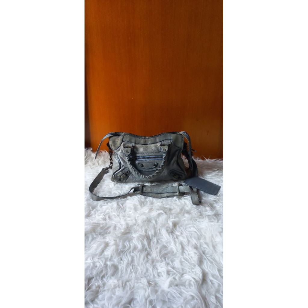 Balenciaga city bag grey