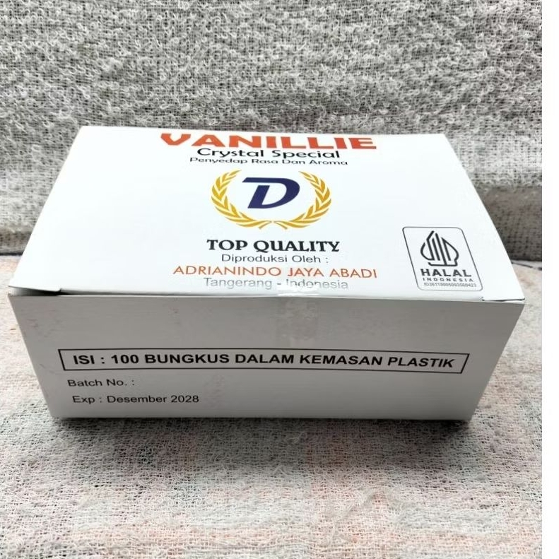 VANILLIE CRYSTAL/Penyedap Rasa (1BKS)
