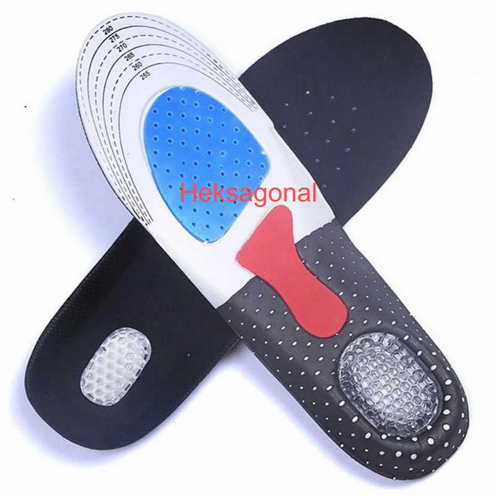 Insole Sepatu Alas Kaki Gel Orthotic Arch ZYD17 S 35-40 Balikpapan