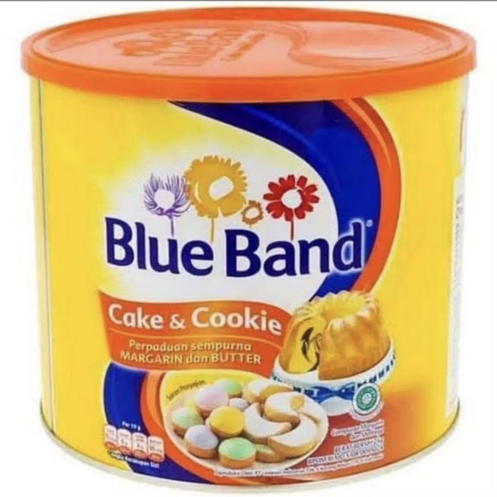 Blueband - Blue Band Cake N Cookies 2kg, 1kg kemasan kaleng