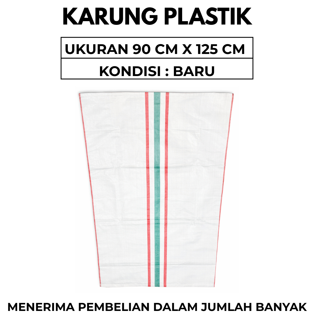 Karung Plastik Tebal Baru Karung Plastik Besar Uk 90 x 125