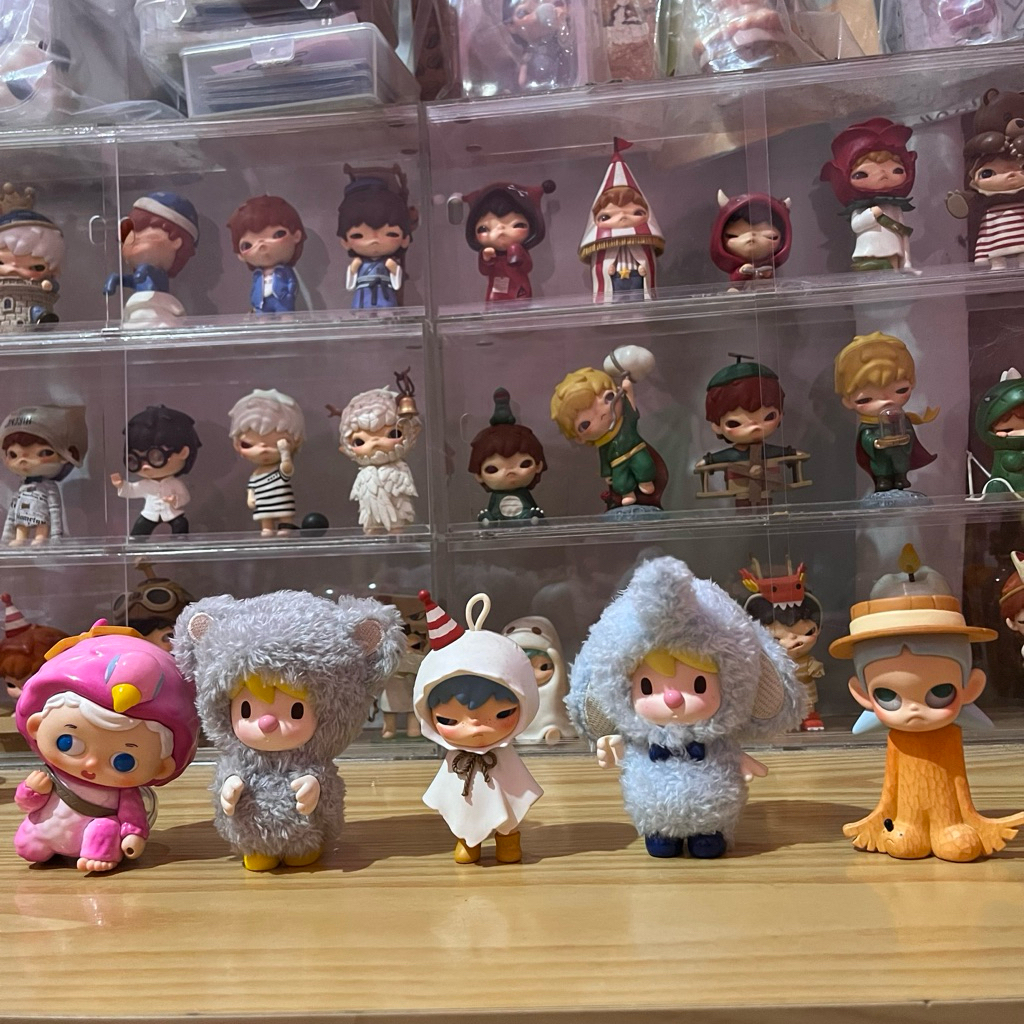Pop Mart Figure Sweet Bean Animal Mouse Elephant Hirono Shelter Sunny Doll Zsiga Walking into the Fo