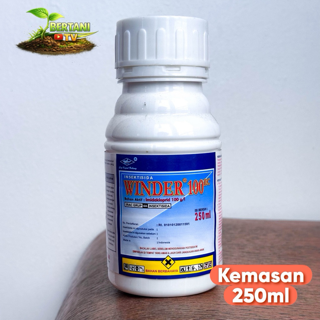 winder 250 ml, Winder F 100EC 250ml Insektisida Obat Pembasmi Hama Kutu pada Tanaman