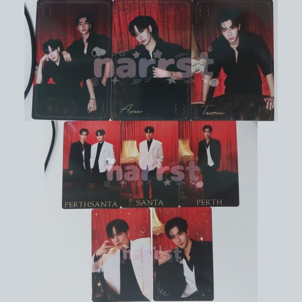 Photocard Perth Tanapon Santa Me and Thee GMMTV || PerthSanta