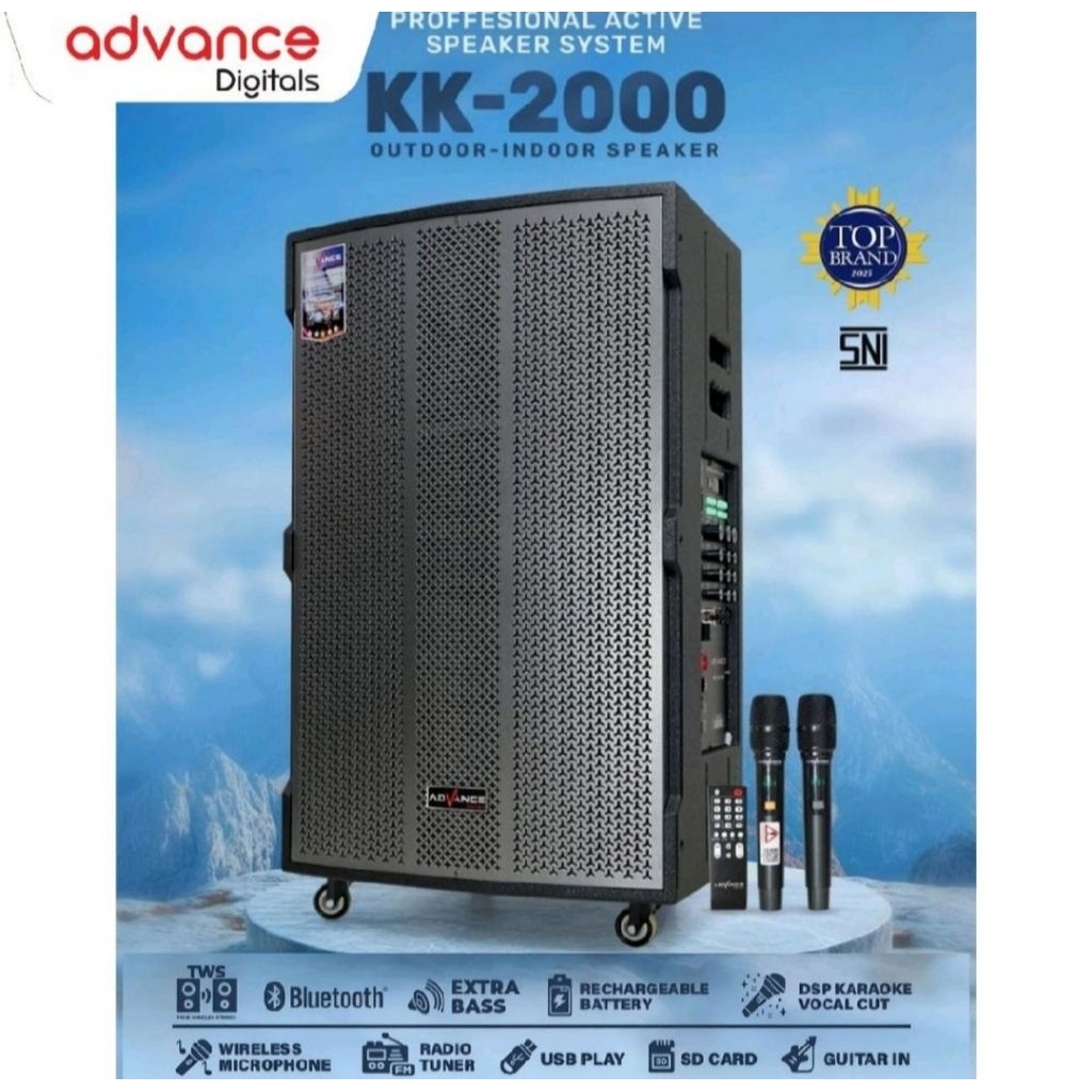 SPEAKER ACTIVE ADVANCE KK-2000 INDOOR & OUTDOOR