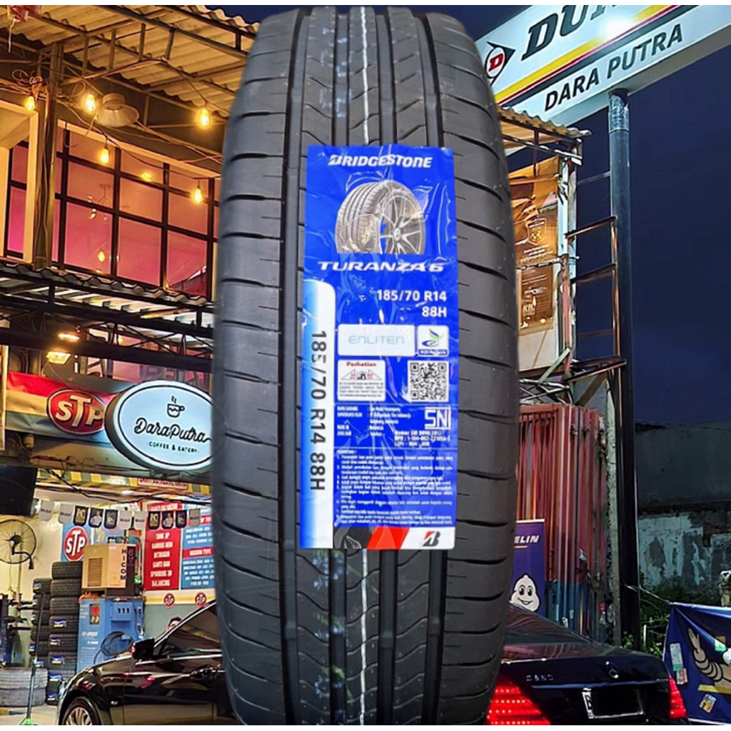 ban mobil 185 70 14 bridgestone turanza 6 enliten Ban 185/70 R14 Bridgestone Turanza 6 Enliten ( Ava