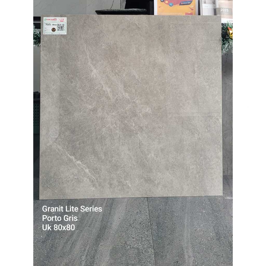 Granit Glossy Sun Power Porto Gris Ukuran 80x80-Granit Glazed Polished-Granit Murah