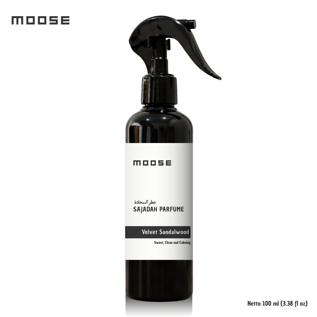 MOOSE Premium Sajada Parfume Velvet Sandalwood with Pure Fragrance Oil 100ml