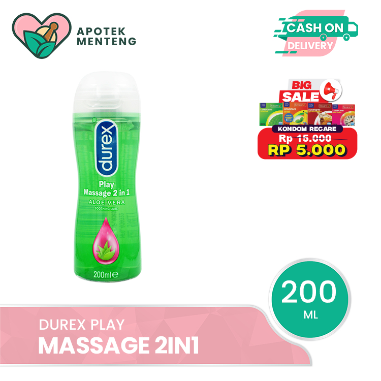 Durex Play Massage 2in1 Lubricant Pelumas