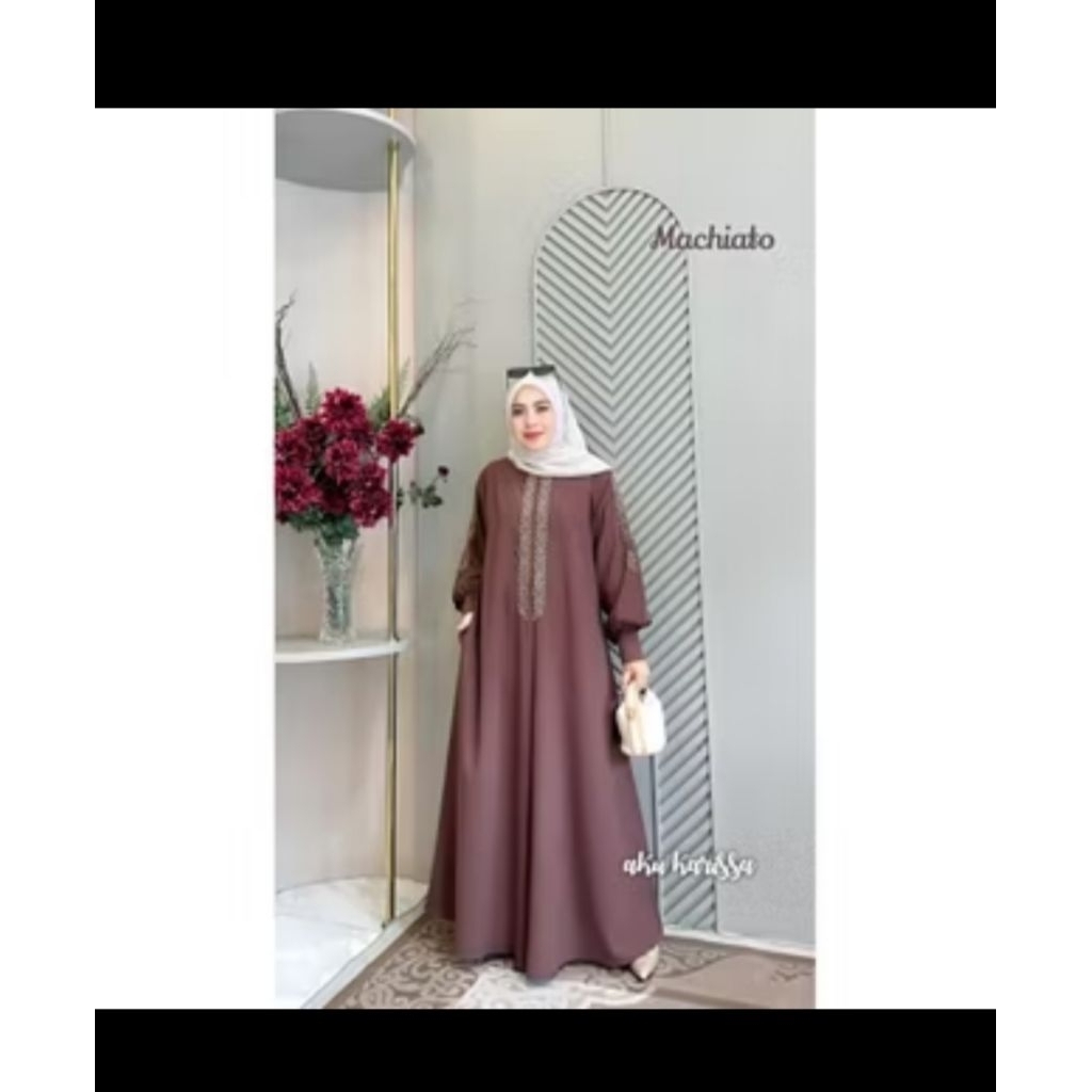 Arina dress aku karissa/Gamis aku karissa/Gamis aku karissa/aku karissa arina dress