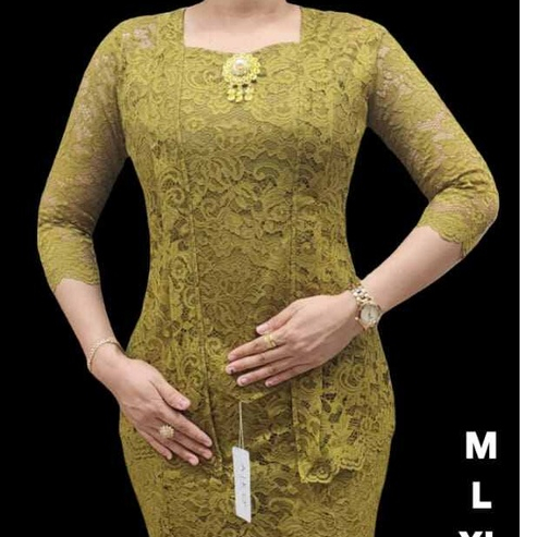 RN Stelan Kutu Baru Rok Panjang/Stelan Renda Brokat/Stelan Blus dan Rok
