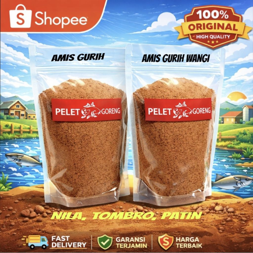 PELET GORENG AMIS GURIH WANGI NILA TOMBRO PATIN MERK 87