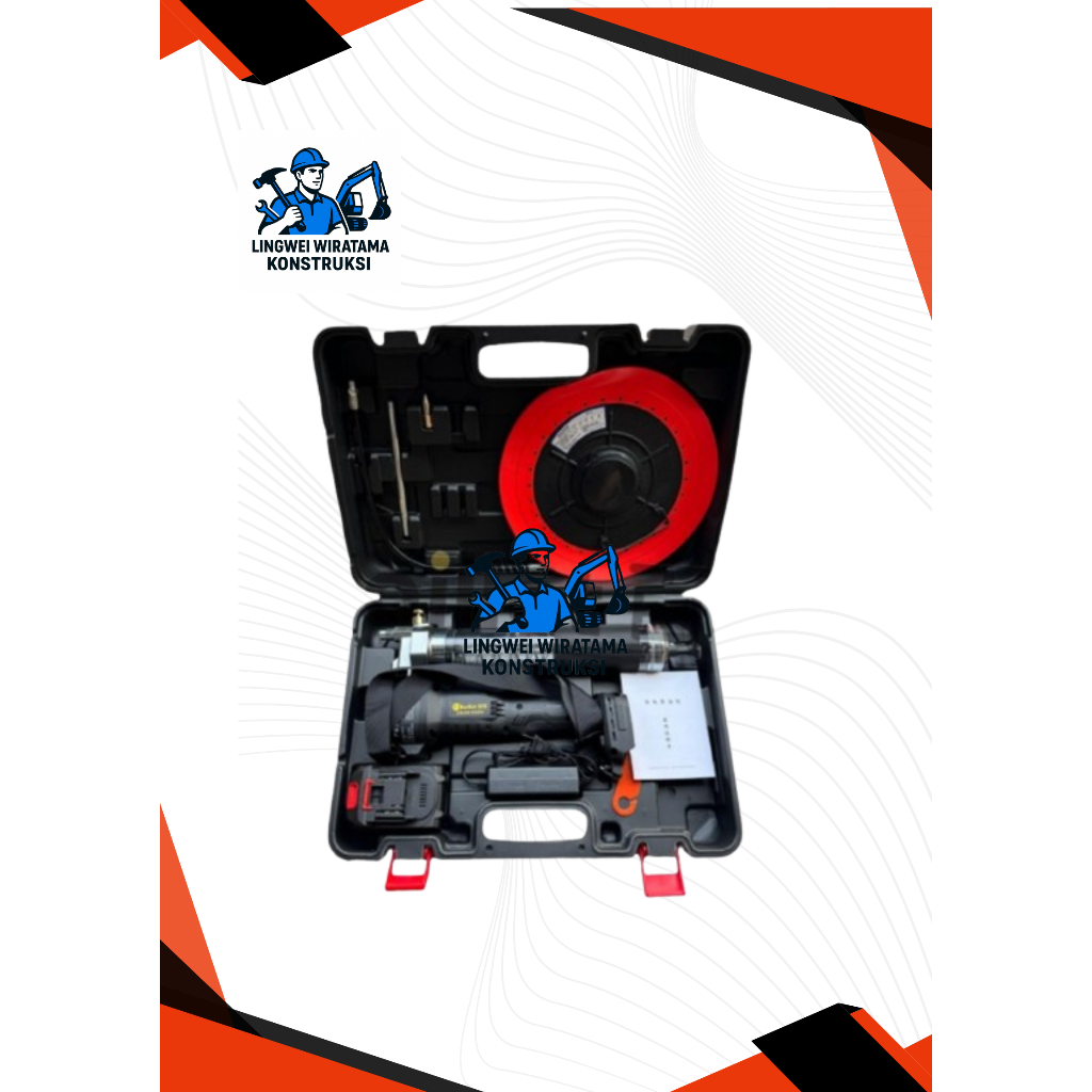 ALAT GREASE SEMPROT ELECTRIC GREASE GUN 4.0Ah 21V Rechargeable Lithium Battery Cordless