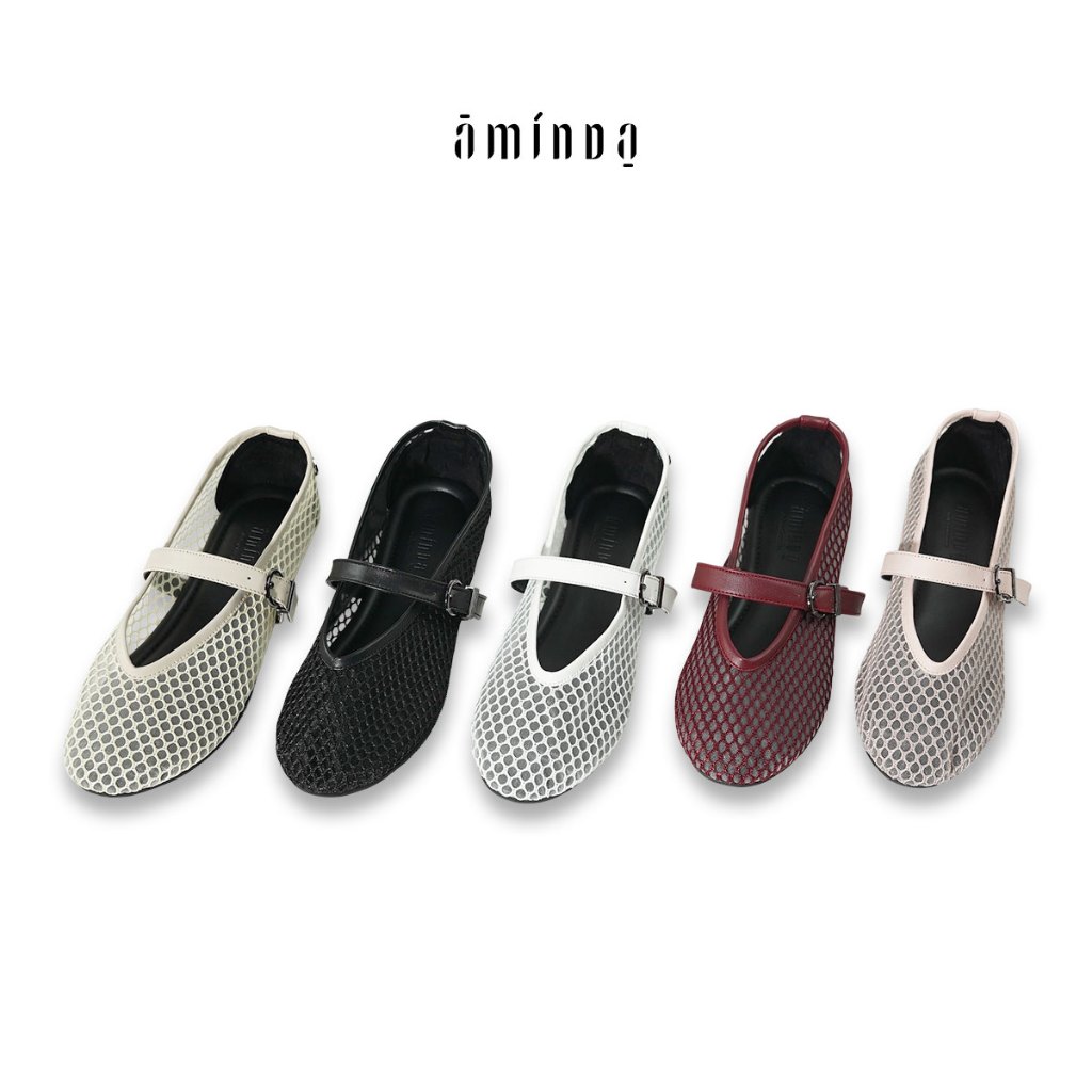 Aminda Gadis Series - Sendal Jaring Wanita Kekinian best seller