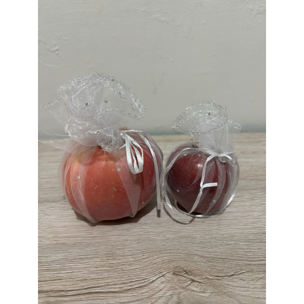 Organza Bag Round, Kantong Serut Organza Bulat