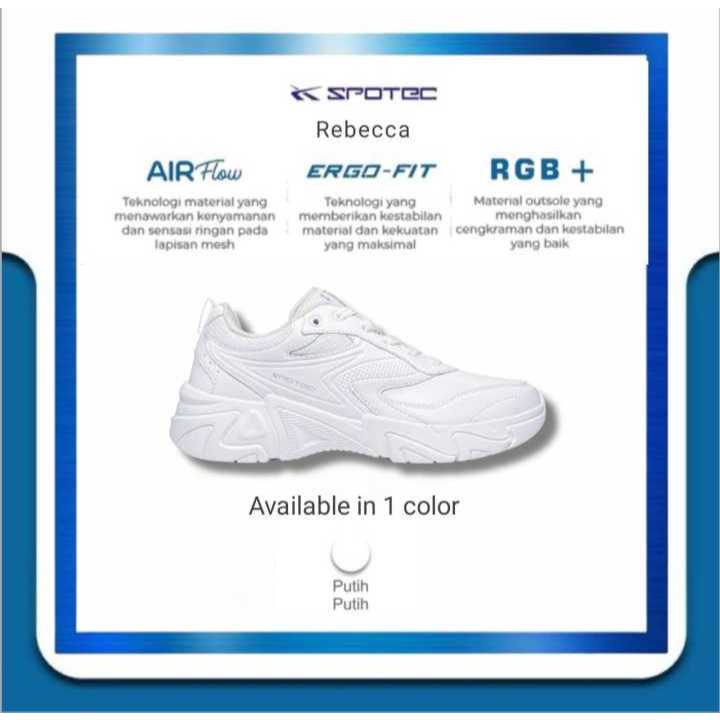 Sepatu Sneakers / Wanita / Rebecca / Spotec Original