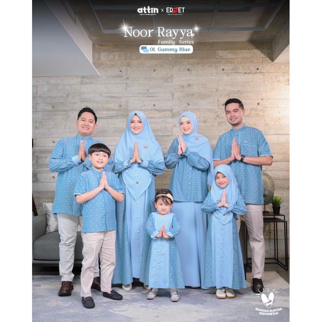 01 GUMMY BLUE - SARIMBIT NOOR RAYYA BY ATTIN HIJAB - SARIMBIT ATTIN 2026