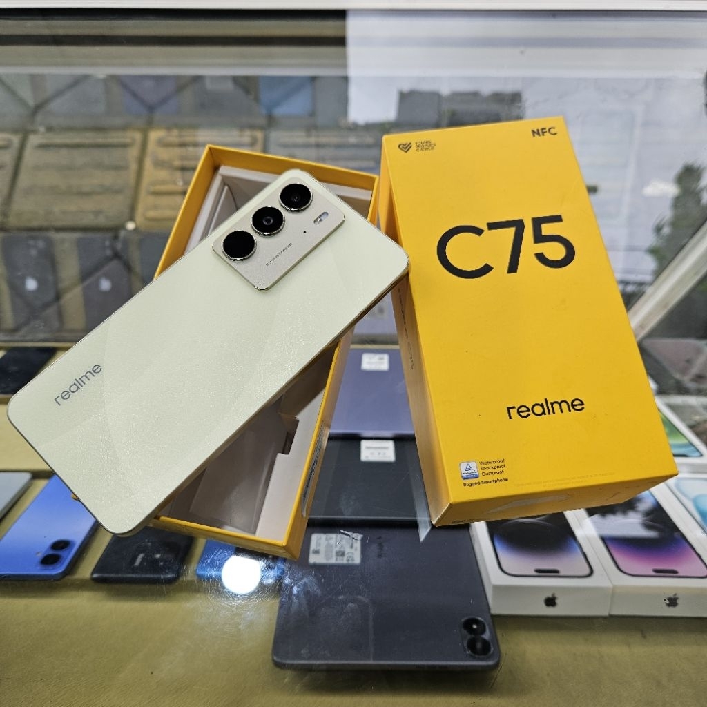 Realme C75 ram 8/128 fulset second original