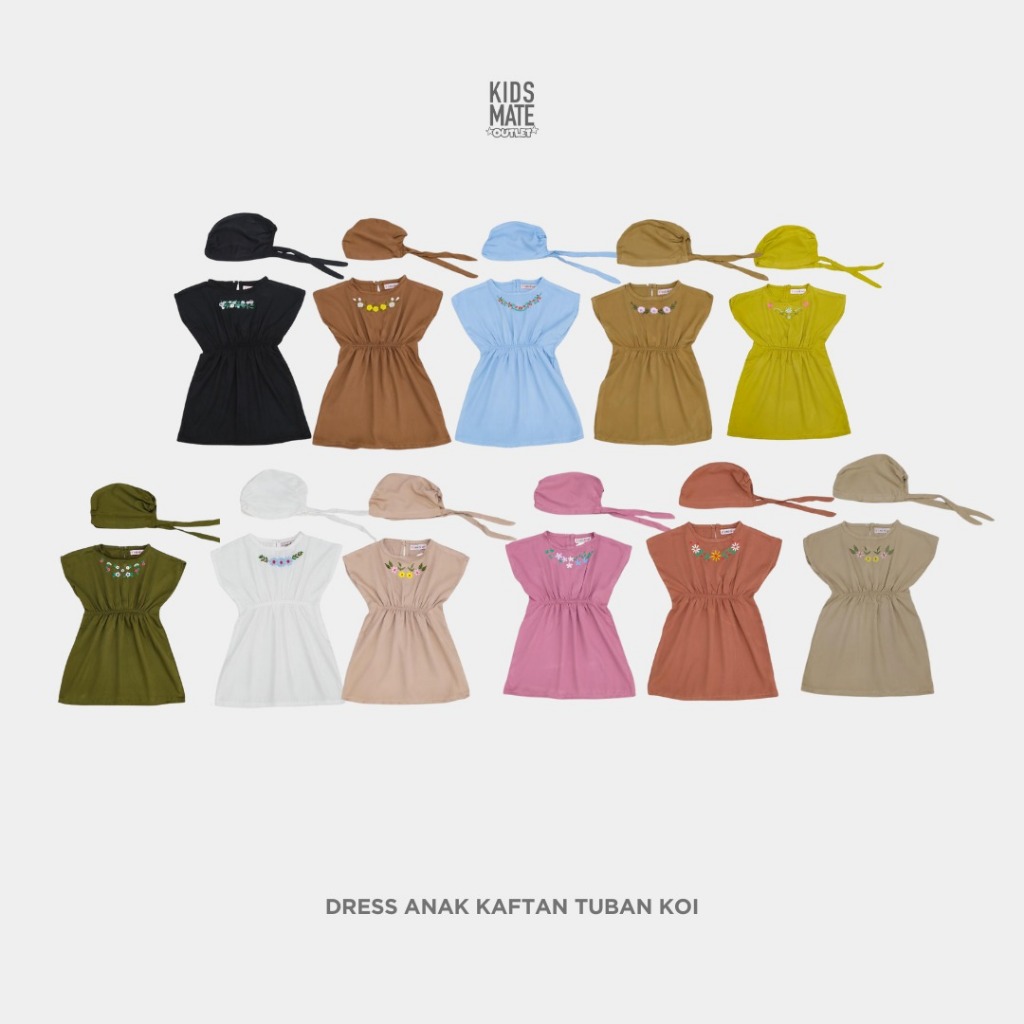 KRUCILKUU-DRESS ANAK CEWEK KAFTAN TUBAN BABYWEARIT