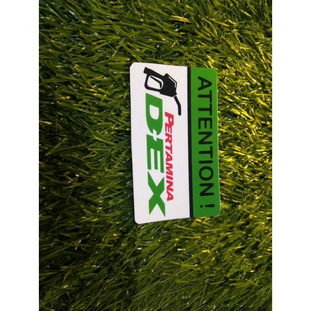 stiker vinyl pertamina dex