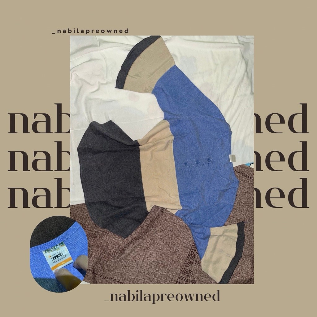 preloved kemeja cewe MCB