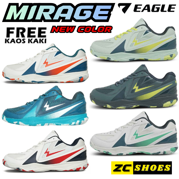 Eagle MIRAGE Badminton Shoes - Sepatu Badminton Original Eagle