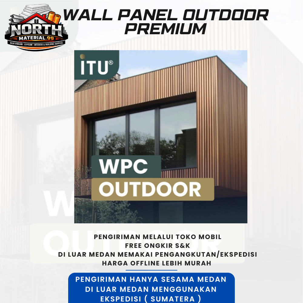 Wall Panel Outdoor WPC | WPC Outdoor Premium