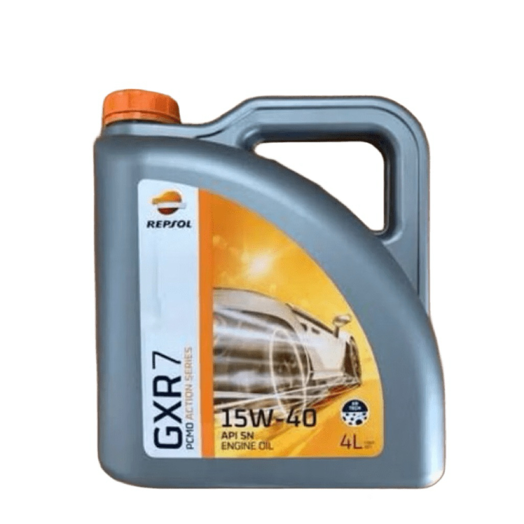 OLI REPSOL GXR7 15W-40 (Oli Mesin Bensin) | 4 Liter