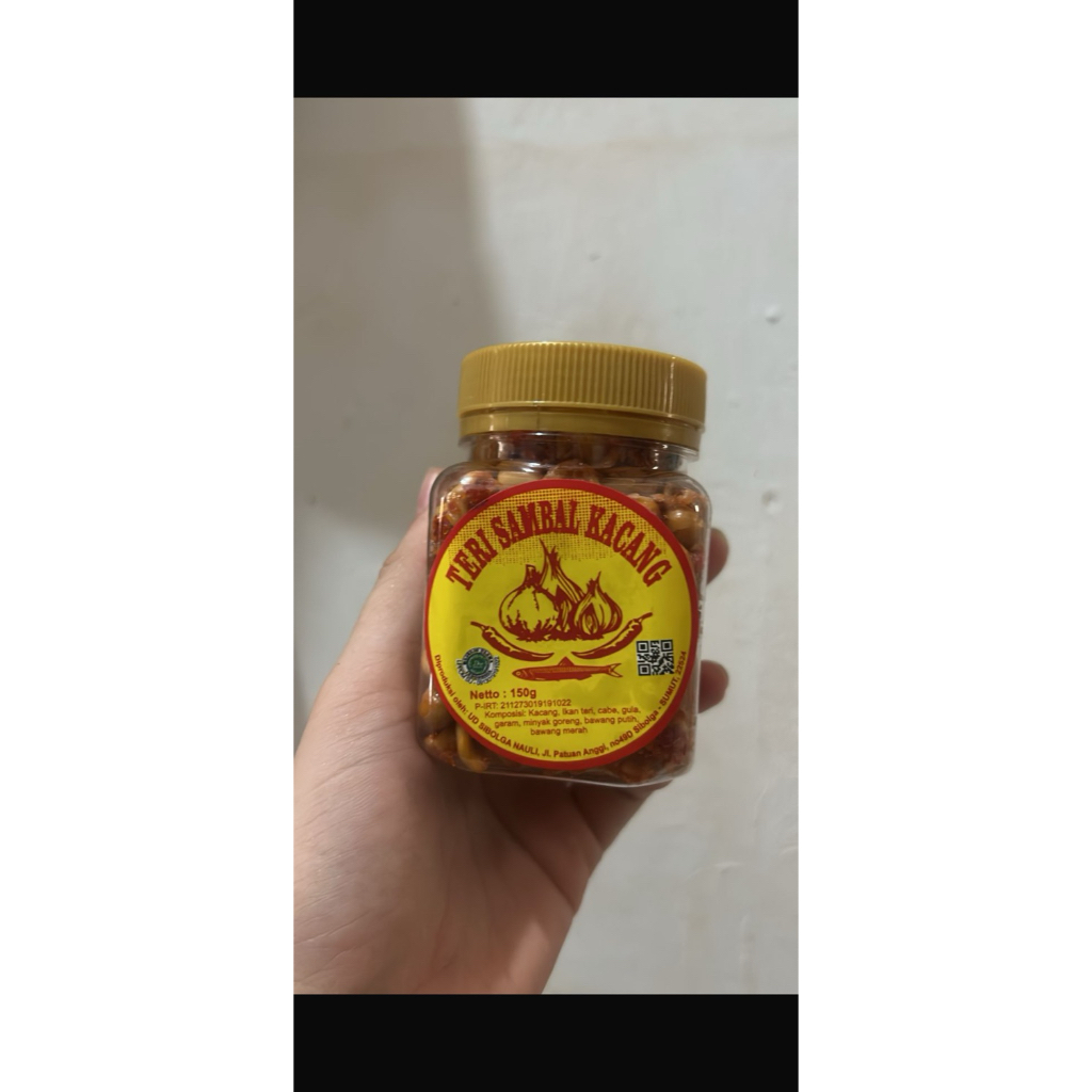 Teri Sambal Kacang Oleh" Khas Sibolga