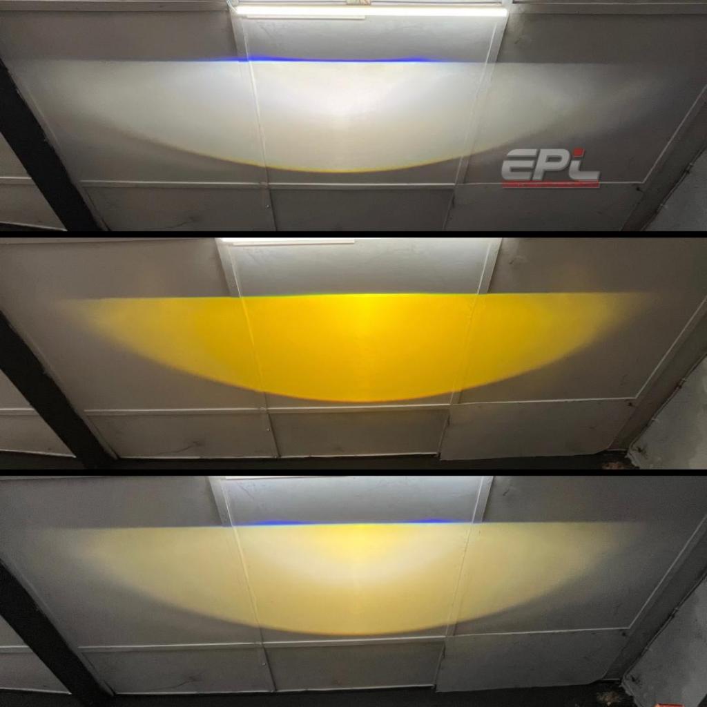 Projie Proji Projector Biled mini Laser H4 MARCH93 3warna Mini Projie Laser DIKAM