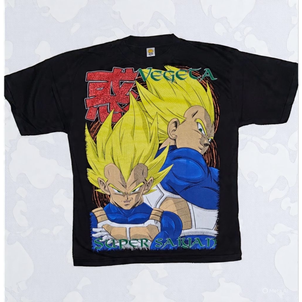 Kaos Bootleg Anime Dragon Ball Vegeta & Trunks