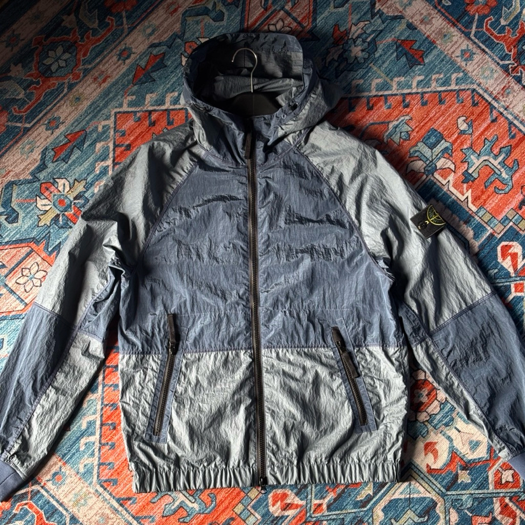 Stone Island Original Nylon Metal Watro-TC Blue Certilogo Bekas